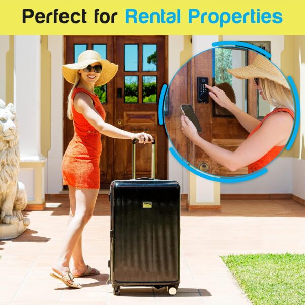 81qadrgXyOL._AC_SL1500_.jpg LOCKSTAR® Smart Door Lock • Keyless Entry Deadbolt Door Lock...