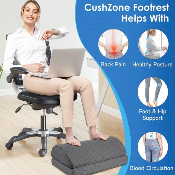81uibRAgBBL._AC_SL1500_.jpg Foot Rest,Desk & Gaming Accessories,Foot Rest for Under Desk...