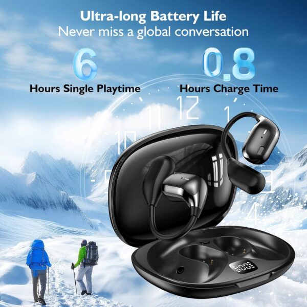 81v3hDouwL._AC_SL1500_.jpg AI Real-Time Translation Earbuds | 2025 AI Translator Device...