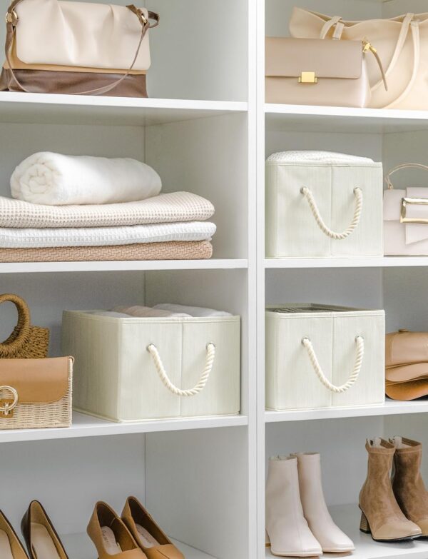 81zSf8wiHvL._AC_SL1500_.jpg StorageWorks Large Storage Baskets for Organizing, Foldable ...