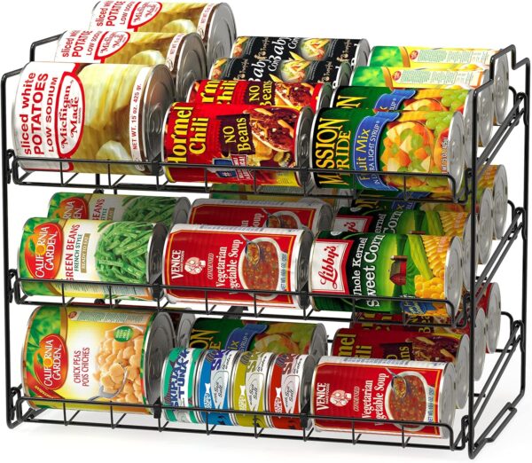 Deco Brothers Stackable Can Rack Organizer for Kitchen and P...