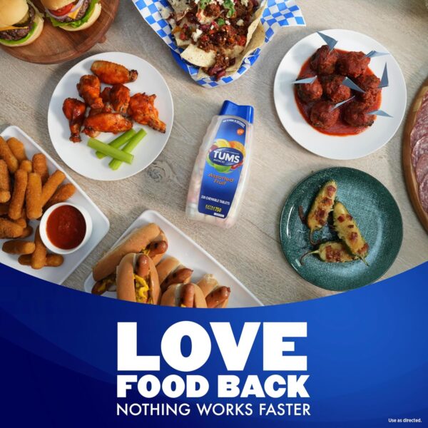 91DTkO4K8PL._AC_SL1500_.jpg TUMS Chewable Antacid Tablets for Extra Strength Heartburn R...