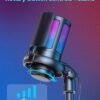 91VtEm6SE7L._AC_SL1500_.jpg Gaming Microphone, USB PC Mic for Podcasts Videos, Streaming...