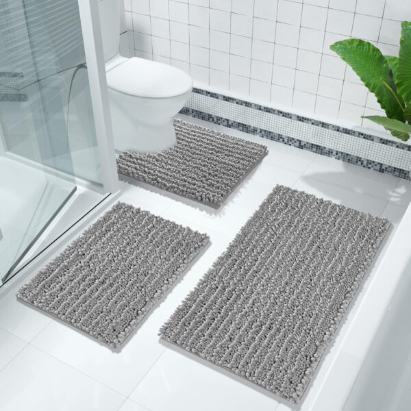 91wMiHIQR7L._AC_SL1500_.jpg Yimobra Bathroom Rug Mat 24 x 17, Extra Soft Non Slip Absorb...