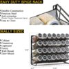 91wr1WDTqyL._AC_SL1500_.jpg SpaceAid Spice Rack Organizer with 28 Spice Jars, 386 Spice ...