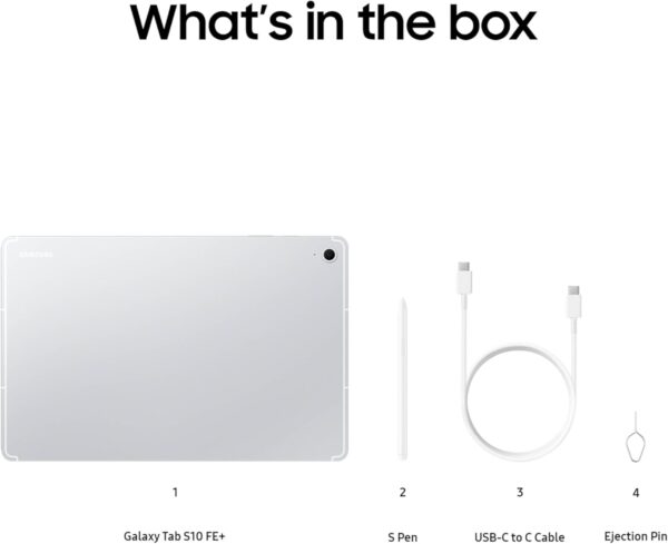 51399F9E2cL._AC_SL1500_.jpg SAMSUNG Galaxy Tab S10 FE+ 13.1” 256GB WiFi Android Tablet, ...
