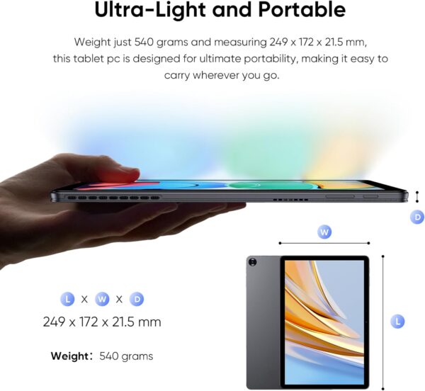 619NMAf5PpL._AC_SL1500_.jpg 10.1" Windows 11 Pro Tablet 12GB RAM 256GB SSD, Intel Core m...