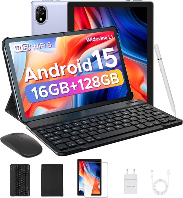 DOOGEE U10 10 inch Tablet with Keyboard, Android 15 Tablet DOOGEE U10 10 inch Tablet with Keyboard, Android 15 Tablet 1...