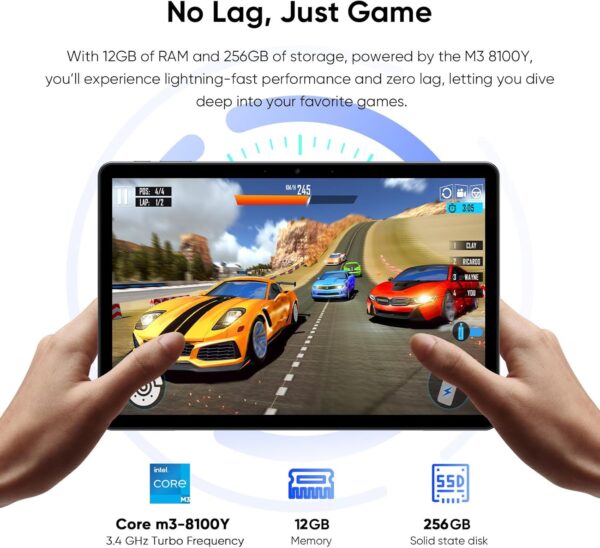 717WeVZ1tIL._AC_SL1500_.jpg 10.1" Windows 11 Pro Tablet 12GB RAM 256GB SSD, Intel Core m...