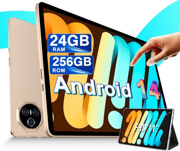 2025 Lastest 11 inch Tablet, Android 14 Tablets with 24GB 2025 Lastest 11 inch Tablet, Android 14 Tablets with 24GB RA...