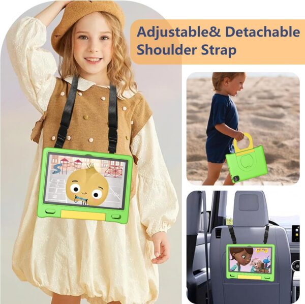 71BfD2Z7rWL._AC_SL1500_.jpg Kids Tablet with Strap, Android 14 Tablet for Kids 10 inch ,...
