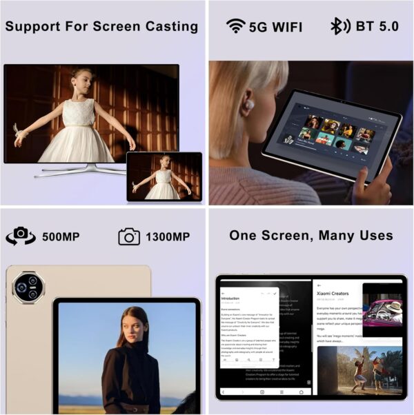 71hROBO5rqL._AC_SL1500_.jpg 2025 Lastest 11 inch Tablet, Android 14 Tablets with 24GB RA...