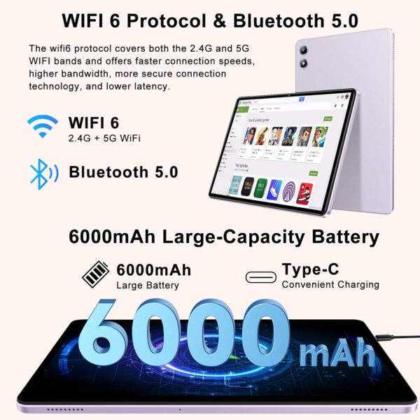 71pJ2zEs4gL._AC_SL1500_.jpg Android 14 Tablet with Keyboard 20GB RAM 128GB ROM, 2025 Oct...