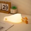 HAPPYBAG LED Lying Flat Duck Night Light, 3 Level Dimmable HAPPYBAG LED Lying Flat Duck Night Light, 3 Level Dimmable N...