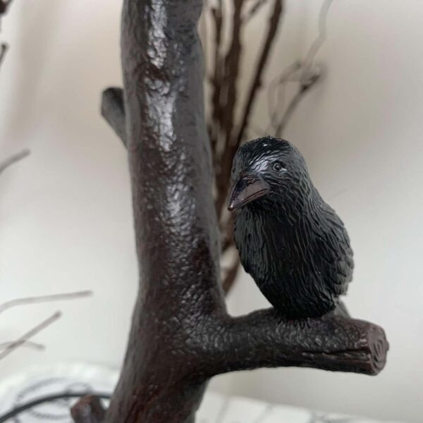 61D7aK1RoxL._AC_SL1500_.jpg Bieye L10956 Raven Sitting on Bare Tree Branch in Full Moon ...