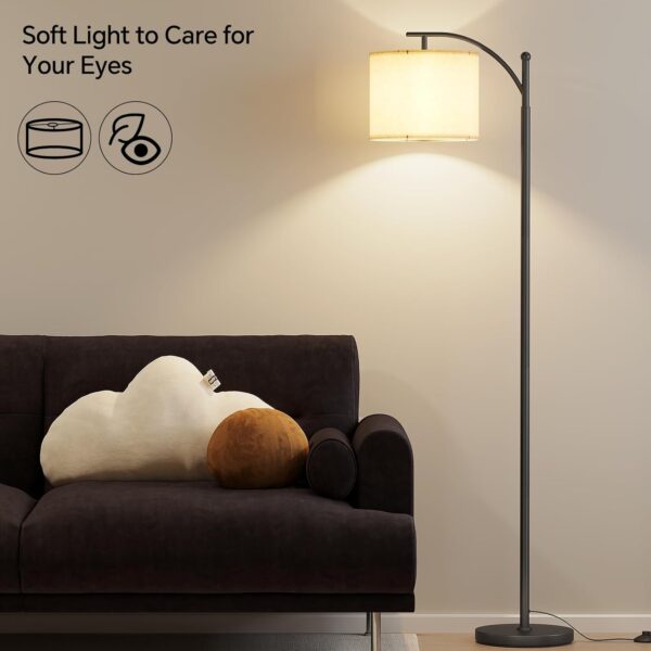 61m2rfFKZ5L._AC_SL1500_.jpg SUNMORY Arc Floor Lamp,Modern Floor Lamp with 9W 3 Color Tem...
