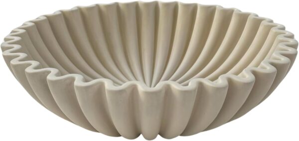 OAKOA Concrete Decorative Bowl - Organic Modern Home Decor B...