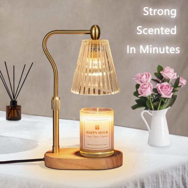 71478Om0uL._AC_SL1500_.jpg Candle Warmer Lamp, with Timer and Dimmer, Adjustable Height...