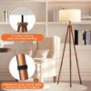 71BOK64-ZYL._AC_SL1500_.jpg LiteHistory Wood Tripod Floor Lamps for Living Room, Bedroom...