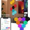 Nanoleaf Shapes LED Wall Lights, RGBW Smart Wall Panels with... Nanoleaf Shapes LED Wall Lights, RGBW Smart Wall Panels with...