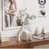 Hug Donut Decorative Vase Set - Modern Nordic Boho Style Vas...