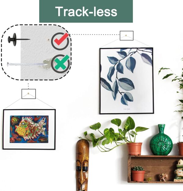 71TO2Vqot7L._AC_SL1500_.jpg 30 PCS Push Pins Picture Hangers Wall Hooks, Double Headed T...