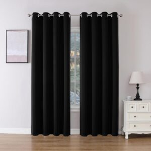 Joydeco Blackout Curtains 84 Inch Length 2 Panels Set, Therm... Joydeco Blackout Curtains 84 Inch Length 2 Panels Set, Therm...
