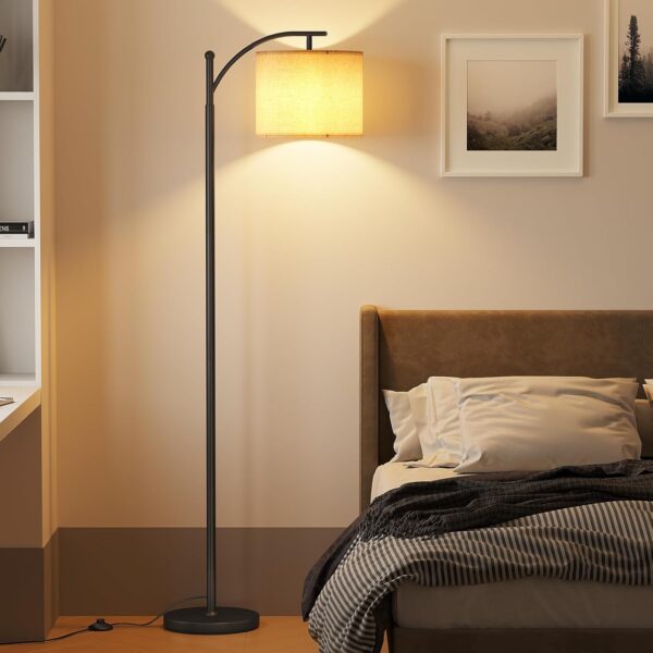 71dB3wMsvtL._AC_SL1500_.jpg SUNMORY Arc Floor Lamp,Modern Floor Lamp with 9W 3 Color Tem...