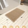 71k27VRl0zL._AC_SL1000_.jpg AMOAMI Upgraded Waffle Bath Mat, Super Absorbent Non Slip Ba...