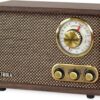 Victrola Willow – Retro Wood Bluetooth Radio with Built-in S... Victrola Willow – Retro Wood Bluetooth Radio with Built-in S...