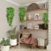 Fake Hanging Plants Vines(2pcs) for Room Decor, Artificial I...